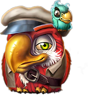 Captain Redfeather (rojo)