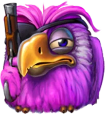 Pájaro morado