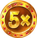 Moneda 5x de Pirots